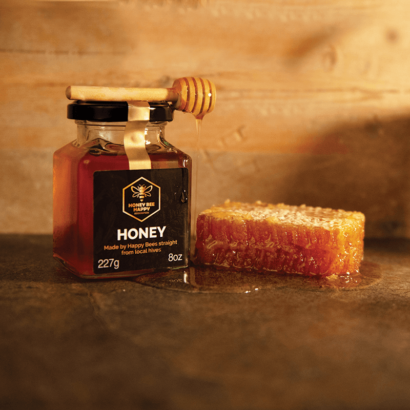 Honey Bee Happy Hampshire Honey 227g